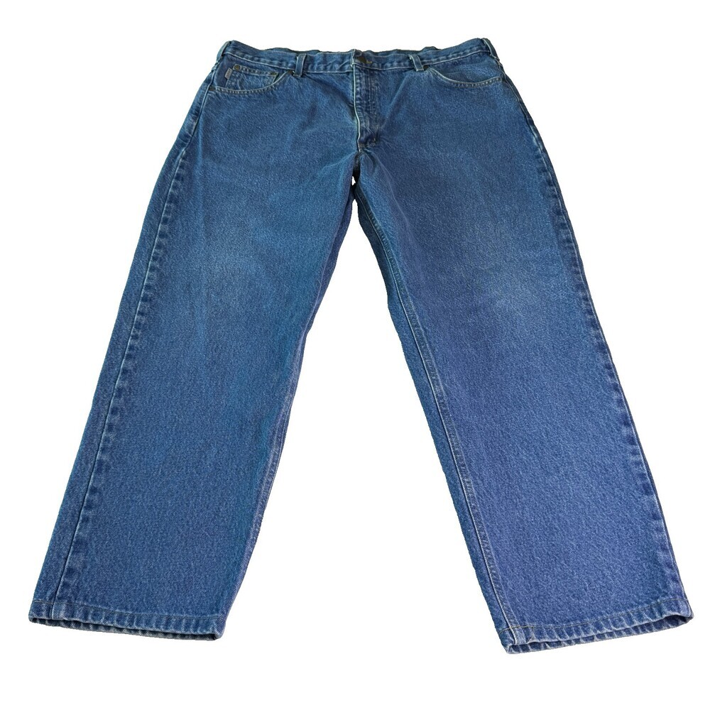 Carhartt B17DST Vintage Relaxed Fit Tapered Leg Men's Jeans 40x30 Dark Stonewash - Picture 2 of 16